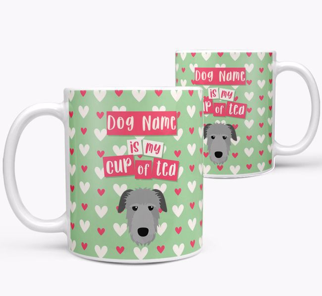 Personalised {breedFullName} '{dogsName} is my Cup of Tea' Mug